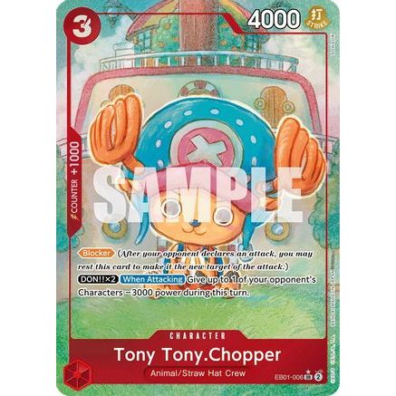 Tony Tony.Chopper (Alternate Art) (EB01-006) - Extra Booster: Memorial Collection Foil