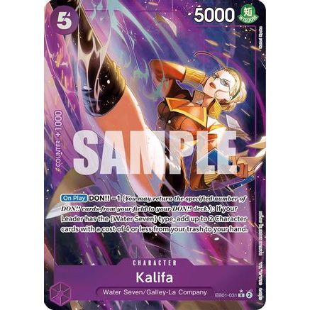 Kalifa (Alternate Art) (EB01-031) - Extra Booster: Memorial Collection Foil