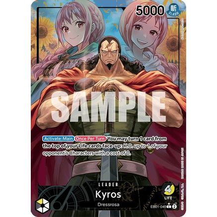 Kyros (Alternate Art) (EB01-040) - Extra Booster: Memorial Collection Foil