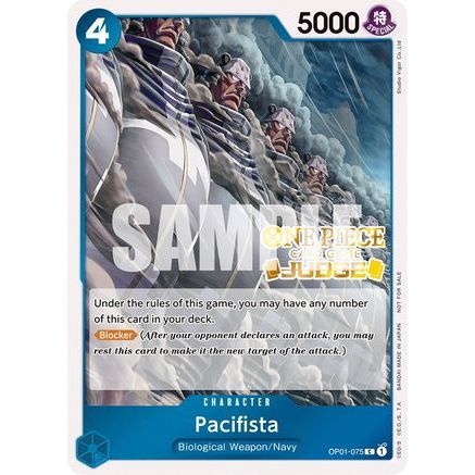 Pacifista (Judge Pack Vol. 3) (OP01-075) - One Piece Promotion Cards Foil