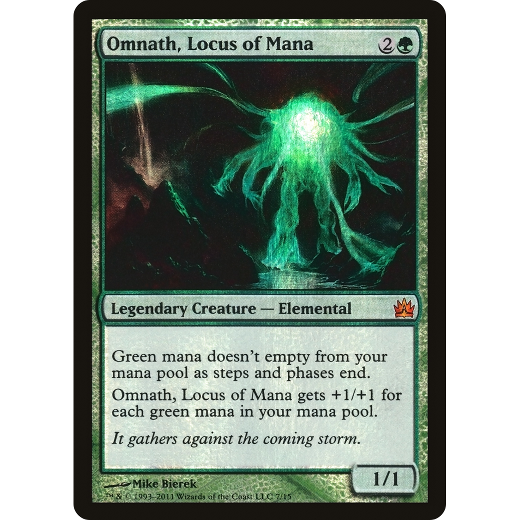 Omnath, Locus of Mana (V11-) - From the Vault: Legends Foil