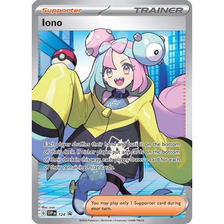Iono - 124 124 - SV Scarlet & Violet Promo Cards Holofoil
