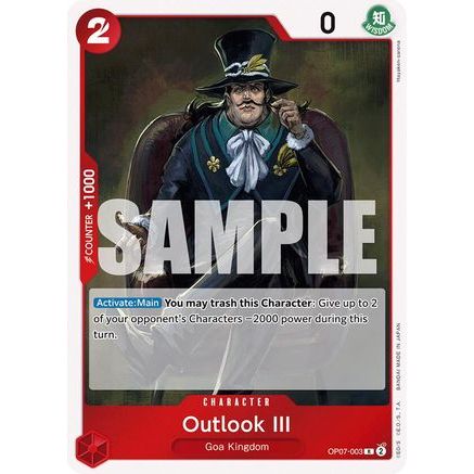 Outlook III (OP07-003) - 500 Years in the Future Foil