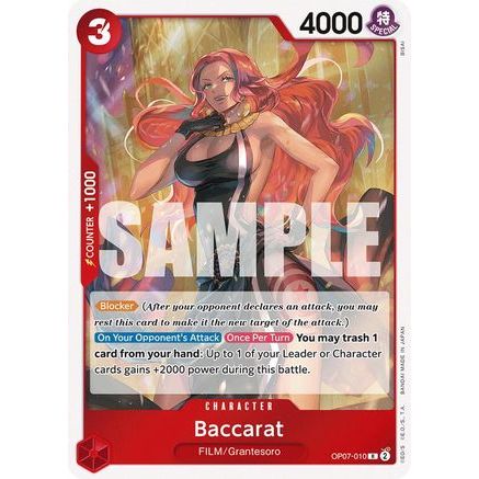 Baccarat (OP07-010) - 500 Years in the Future Foil