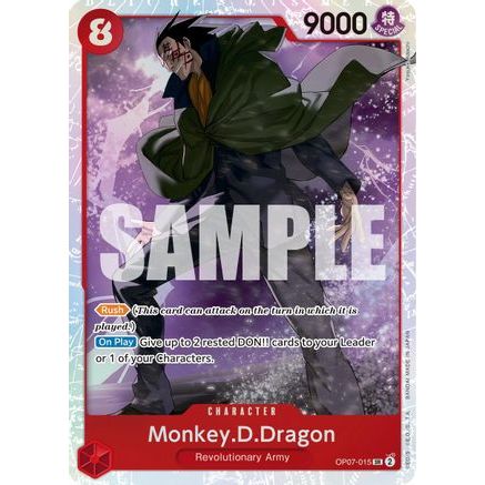 Monkey.D.Dragon (015) (OP07-015) - 500 Years in the Future Foil