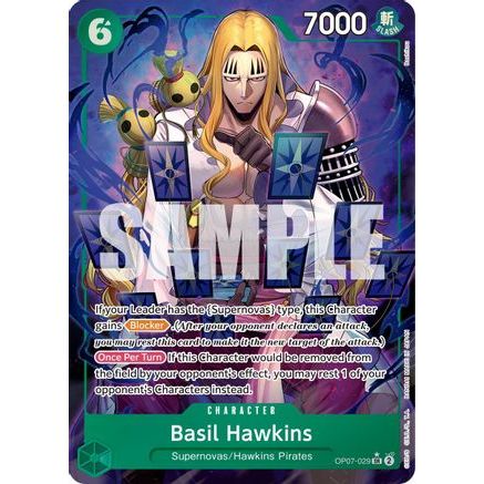Basil Hawkins (Parallel) (OP07-029) - 500 Years in the Future Foil