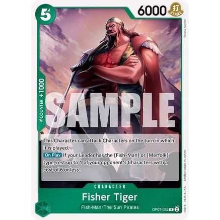 Fisher Tiger (OP07-032) - 500 Years in the Future Foil