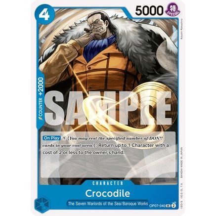 Crocodile (OP07-040) - 500 Years in the Future