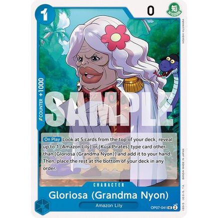 Gloriosa (Grandma Nyon) (OP07-041) - 500 Years in the Future