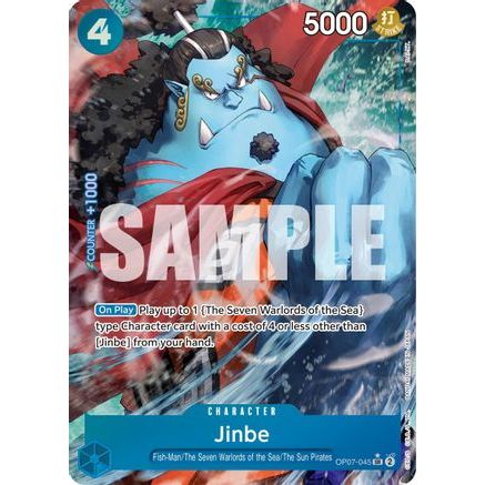 Jinbe (045) (Parallel) (OP07-045) - 500 Years in the Future Foil