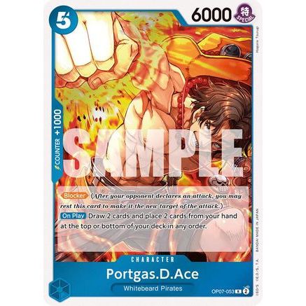 Portgas.D.Ace (053) (OP07-053) - 500 Years in the Future Foil