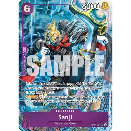 Sanji (Parallel) (OP07-064) - 500 Years in the Future Foil