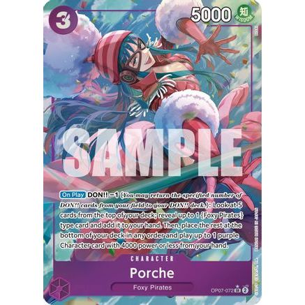 Porche (Parallel) (OP07-072) - 500 Years in the Future Foil