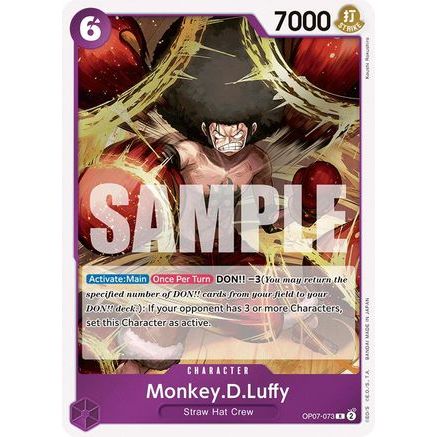 Monkey.D.Luffy (073) (OP07-073) - 500 Years in the Future Foil