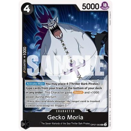 Gecko Moria (083) (OP07-083) - 500 Years in the Future