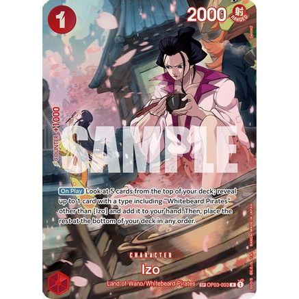 Izo (SP) (OP03-003) - 500 Years in the Future Foil