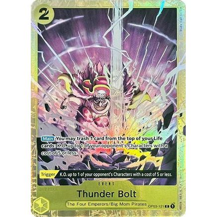 Thunder Bolt (Premium Card Collection -Best Selection Vol. 1-) (OP03-121) - One Piece Promotion Cards Foil