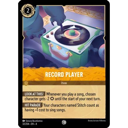 Record Player (32/204) - Ursulas Return Cold Foil