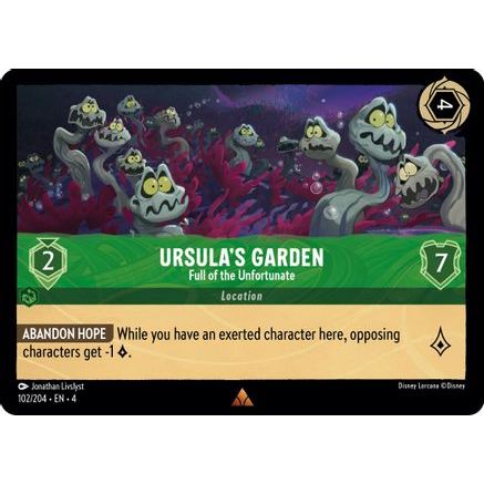 Ursula's Garden - Full of the Unfortunate (102/204) - Ursulas Return Cold Foil