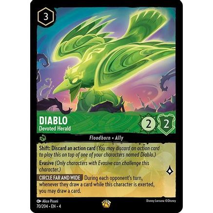 Diablo - Devoted Herald (70/204) - Ursulas Return Cold Foil