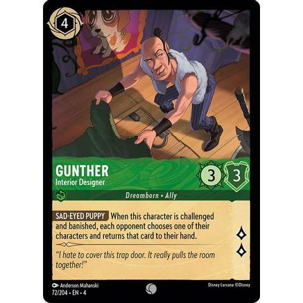 Gunther - Interior Designer (72/204) - Ursulas Return Cold Foil