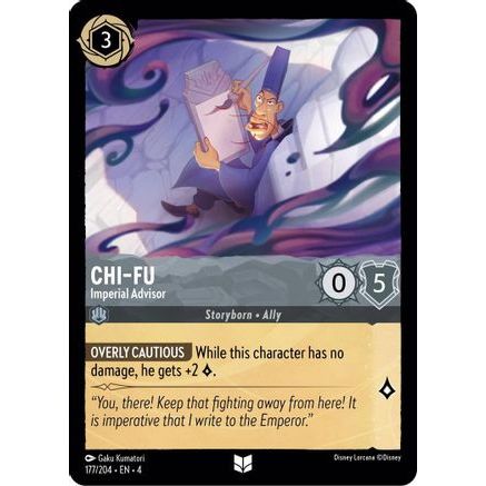 Chi-Fu - Imperial Advisor (177/204) - Ursulas Return Cold Foil