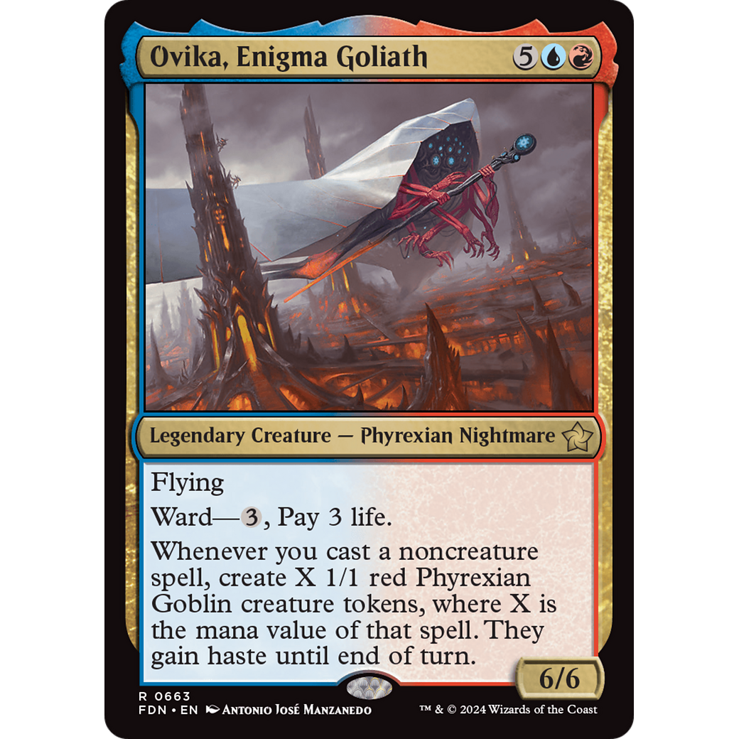 Ovika, Enigma Goliath (FDN-663) - Foundations