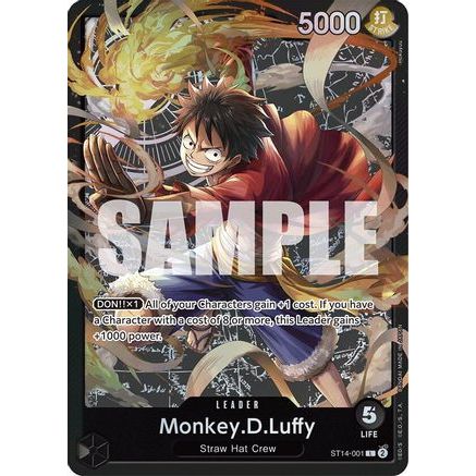 Monkey.D.Luffy (001) (ST14-001) - Starter Deck 14: 3D2Y Foil