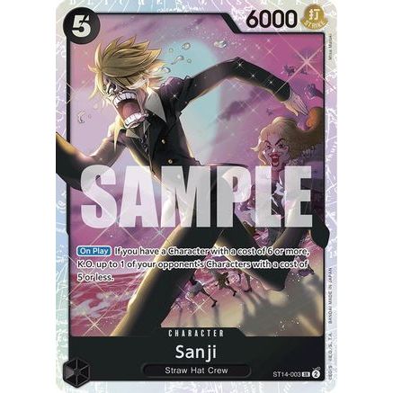 Sanji (ST14-003) - Starter Deck 14: 3D2Y Foil