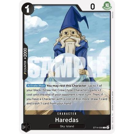 Haredas (ST14-008) - Starter Deck 14: 3D2Y