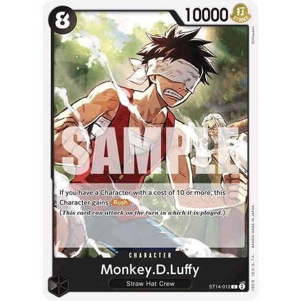 Monkey.D.Luffy (012) (ST14-012) - Starter Deck 14: 3D2Y
