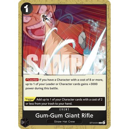 Gum-Gum Giant Rifle (ST14-014) - Starter Deck 14: 3D2Y