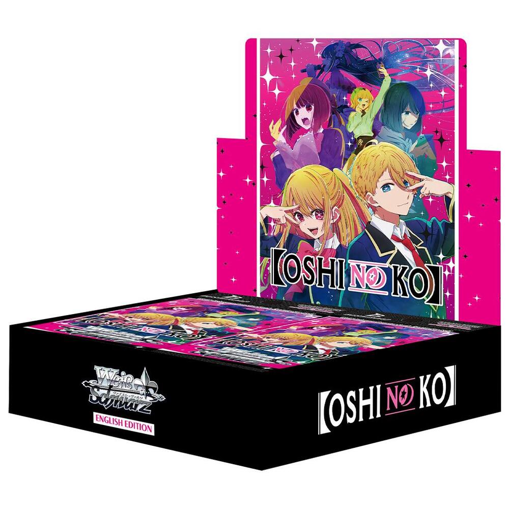 Weiss Schwarz: Oshi No Ko 1st Edition English Booster Box Weiss Schwarz: Oshi No Ko 1st Edition English Booster Box