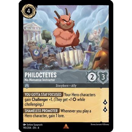 Philoctetes - No-Nonsense Instructor (190/204) - Ursulas Return Cold Foil