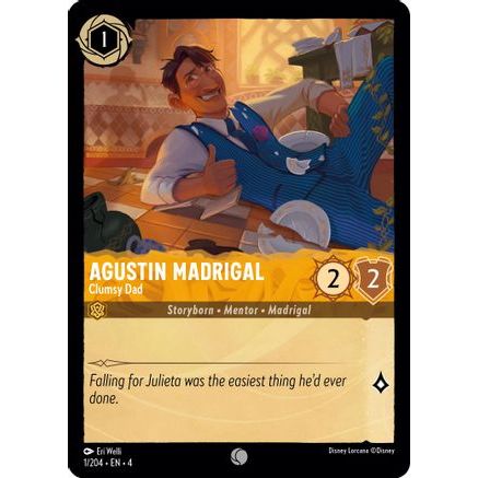Agustin Madrigal - Clumsy Dad (1/204) - Ursulas Return Cold Foil