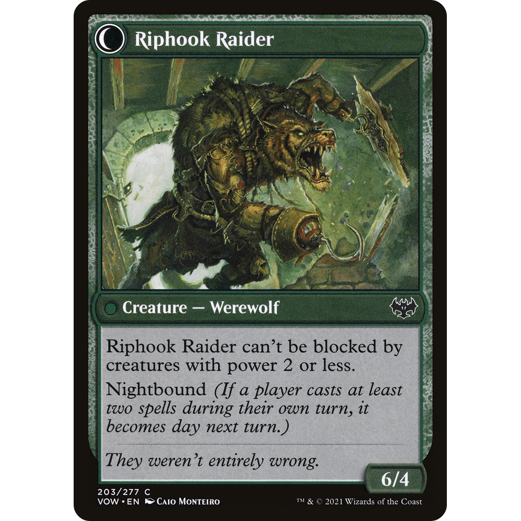 Hookhand Mariner (VOW-203) - Innistrad: Crimson Vow: (Double Faced Transform) Foil