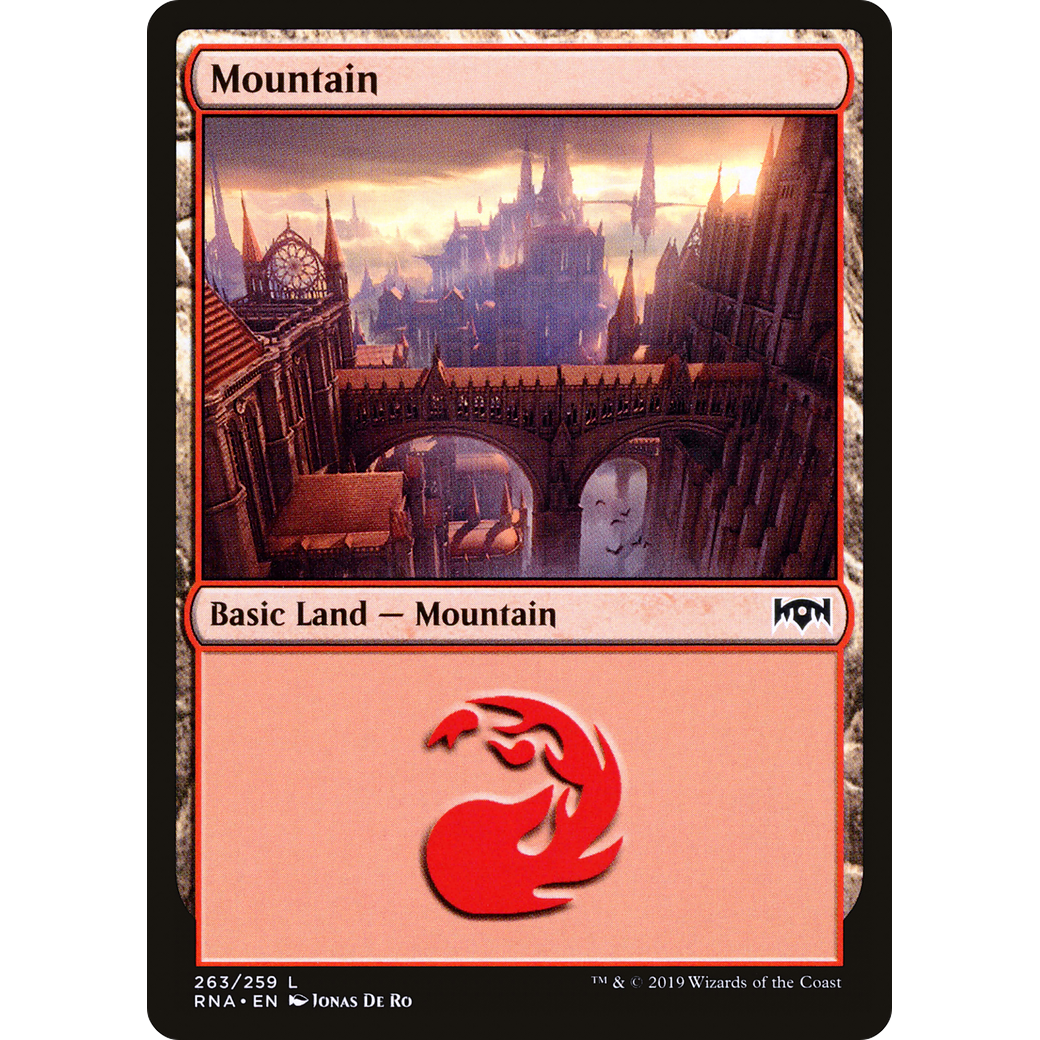 Mountain (RNA-263) - Ravnica Allegiance