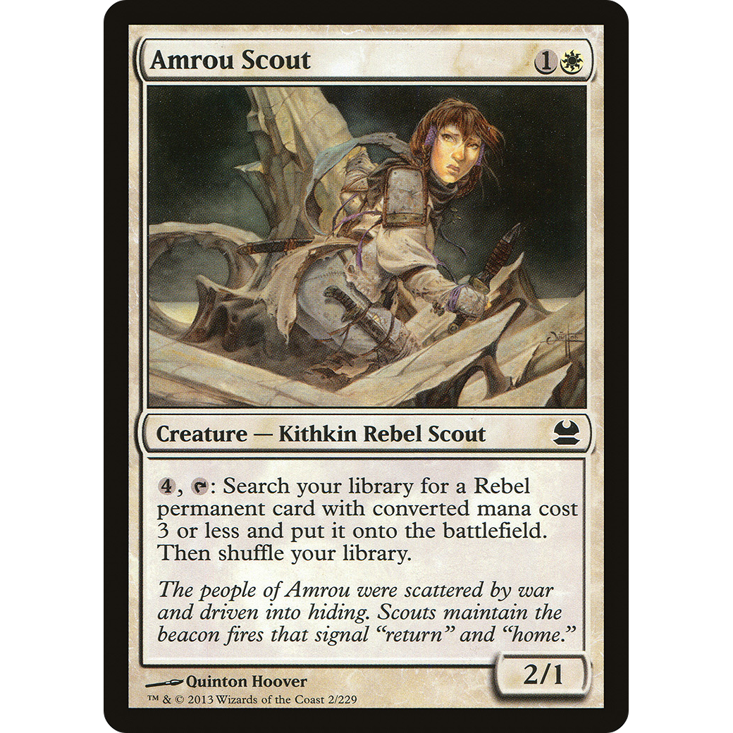 Amrou Scout (MMA-002) - Modern Masters Foil