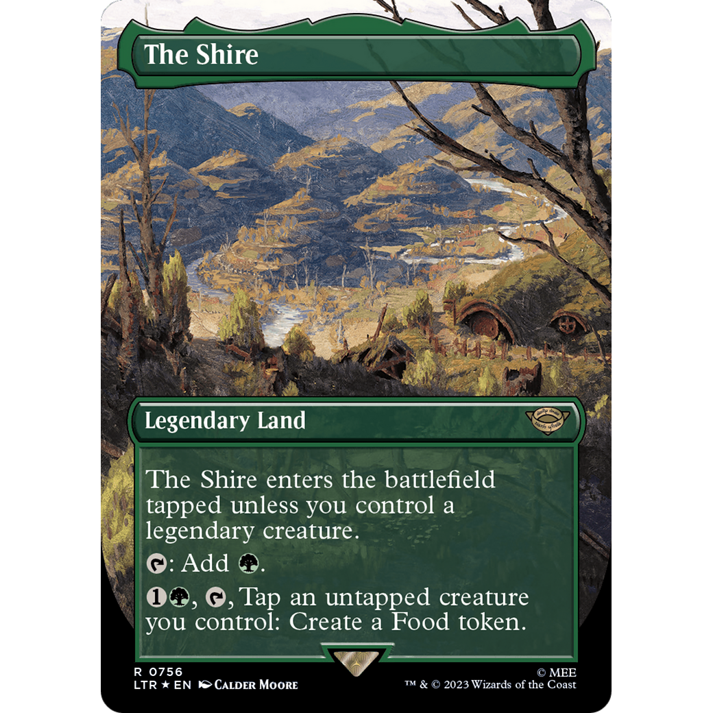 The Shire (LTR-756) - The Lord of the Rings: Tales of Middle-earth (Borderless) Foil