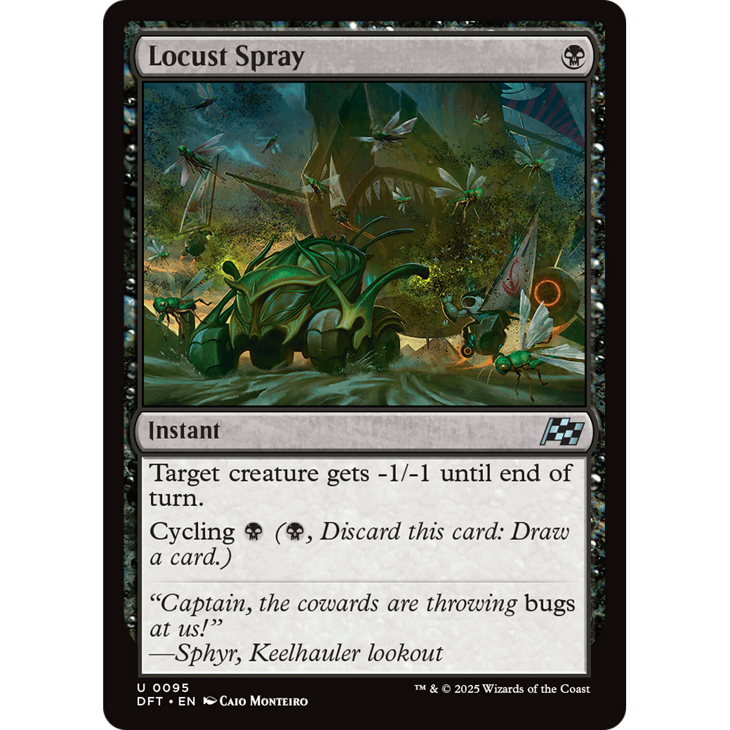 Locust Spray (DFT-095) - Aetherdrift Foil