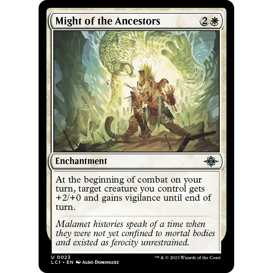 Might of the Ancestors (LCI-023) - The Lost Caverns of Ixalan