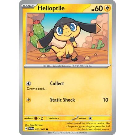 Helioptile 70 - SV06 Twilight Masquerade