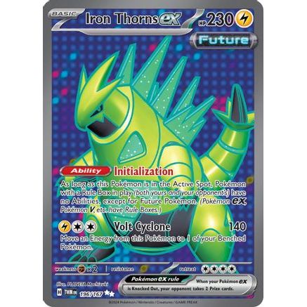Iron Thorns ex - 196/167 196 - SV06 Twilight Masquerade Holofoil