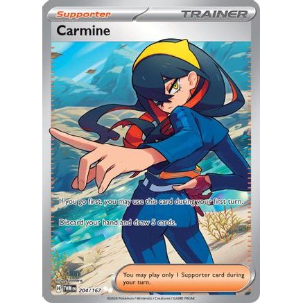 Carmine - 204/167 204 - SV06 Twilight Masquerade Holofoil