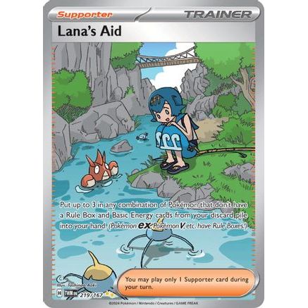 Lana's Aid - 219/167 219 - SV06 Twilight Masquerade Holofoil