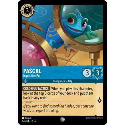 Pascal - Inquisitive Pet (151/204) - Ursulas Return Cold Foil