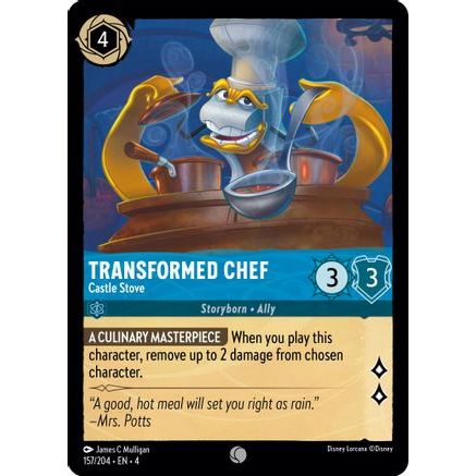 Transformed Chef - Castle Stove (157/204) - Ursulas Return Cold Foil