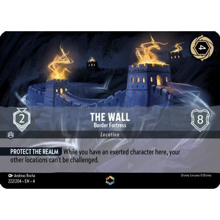 The Wall - Border Fortress (Enchanted) (222/204) - Ursulas Return Holofoil