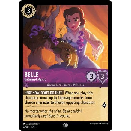 Belle - Untrained Mystic (37/204) - Ursulas Return Cold Foil