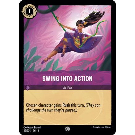 Swing into Action (62/204) - Ursulas Return Cold Foil